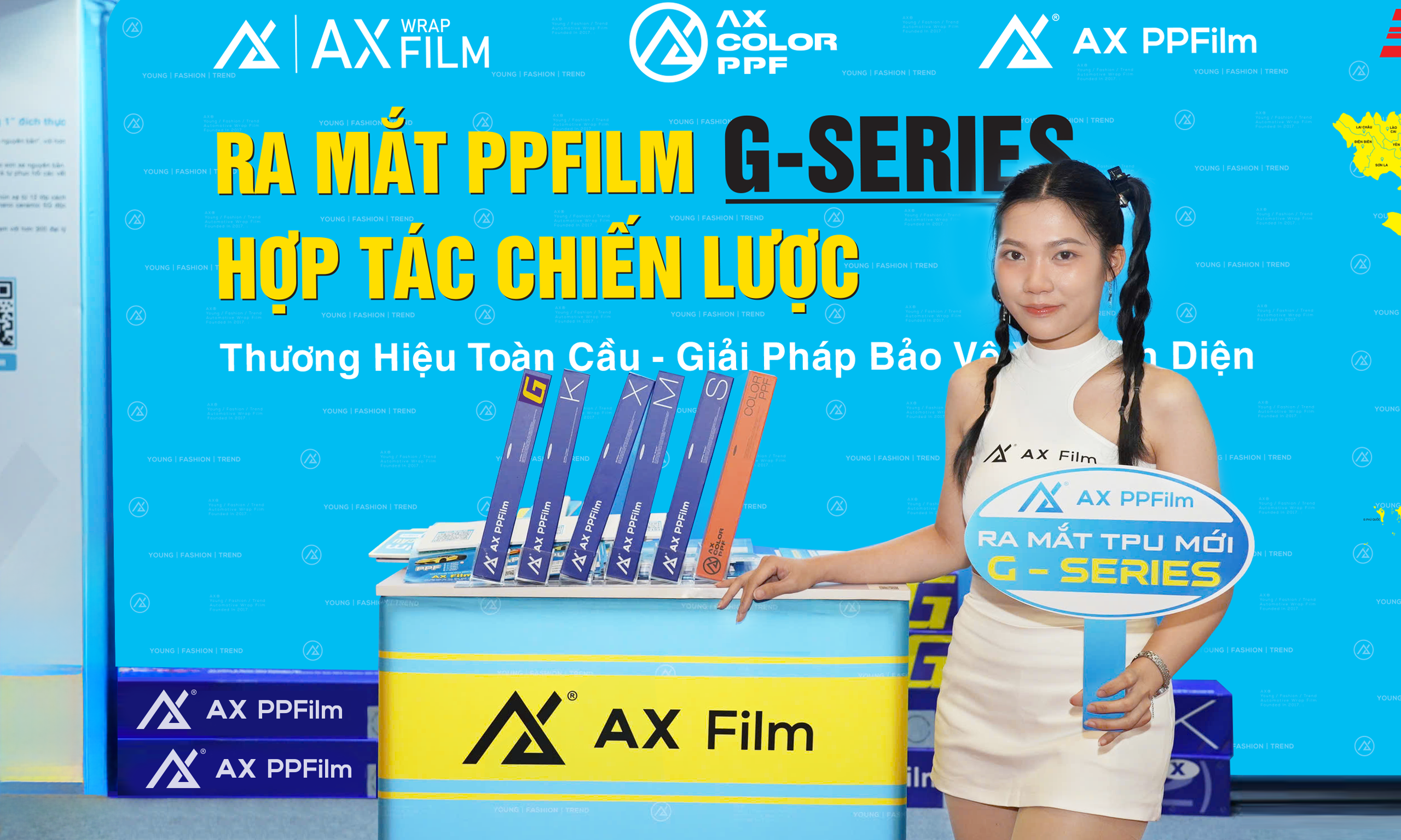 AX FILM VÀ X-LIGHT: SỰ KẾT HỢP NÂNG CẤP XE HOÀN HẢO TẠI VIETNAM MOTOR SHOW 2024 CÙNG 365GROUP